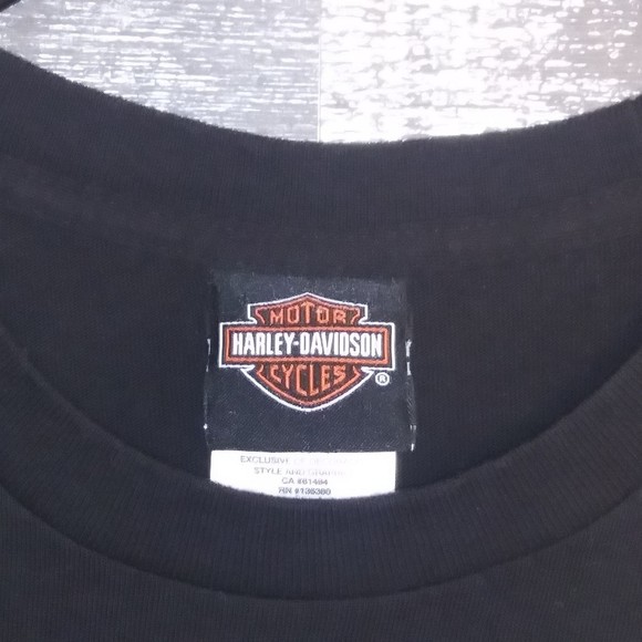 Harley Davidson Motor Cycles Apparel T-Shirt Adult M Emerald Coast FW Beach FL - Picture 5 of 8